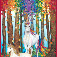 Unicorn-O-Copia panel by Blank Quilting Corp.